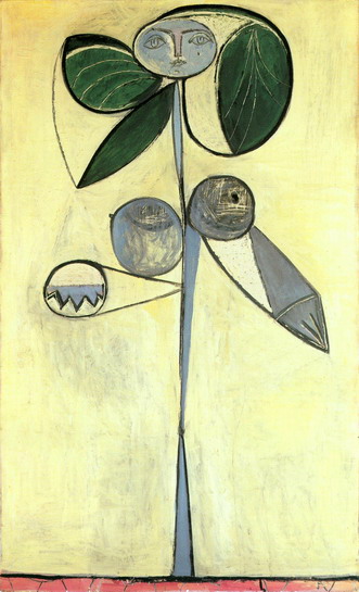 Pablo Picasso. Woman-flower , 1946