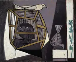 Pablo Picasso. Cage with owl
