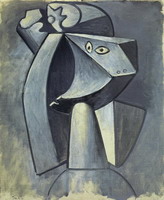 Pablo Picasso. Head to the cap