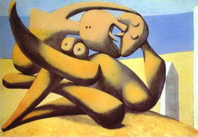 Pablo Picasso. Figures on a Beach
