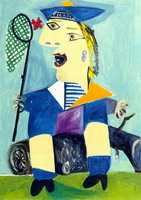 Pablo Picasso. Maya dressed in sailor