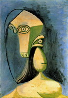 Pablo Picasso. Female figure Bust