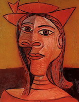 Pablo Picasso. Woman with Hat (Dora Maar)