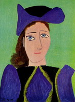 Pablo Picasso. Portrait of a woman (Olga)