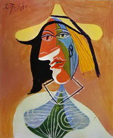 Pablo Picasso. Portrait of a Young Girl