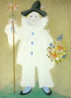 Portrait of Paul in Pierrot