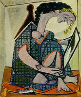 Pablo Picasso. Woman watch