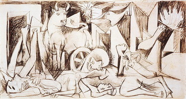 Pablo Picasso. Guernica [study] II, 1937