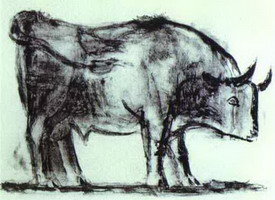 Pablo Picasso. The Bull. State I, 1945