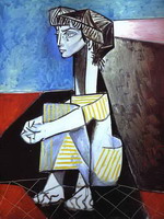 Pablo Picasso. Jacqueline with Crossed Hands