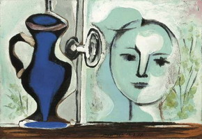 Pablo Picasso. Head past the window