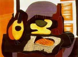Pablo Picasso. Still life with cake