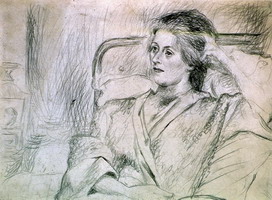 Pablo Picasso. Olga bedridden, 1921