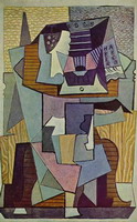 Pablo Picasso. Still Life on a Pedestal (Table), 1919
