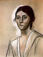 Pablo Picasso. Portrait of Olga, 1921