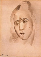Pablo Picasso. Head of a Woman (Fernande)