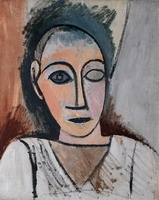 Pablo Picasso. Bust of man