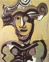 Pablo Picasso. Bust Musketeer