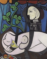 Nude, Green Leaves and Bust, 1932