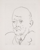 Pablo Picasso. Portrait of Vollard III