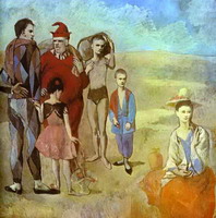Pablo Picasso. The Family of Saltimbanques