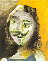 Pablo Picasso. Man Head 91