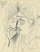Pablo Picasso. Head woman