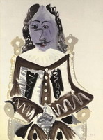 Pablo Picasso. Sitting Musketeer