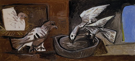 Pablo Picasso. three doves