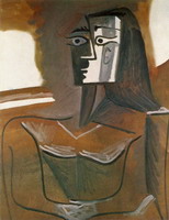 Pablo Picasso. Seated Woman (Jacqueline)